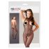 NO:XQSE - Seksowny czarny catsuit z efektem push-up (S-L)