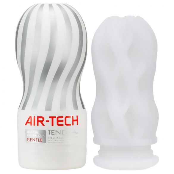 TENGA Air Tech Delikat - wielokrotnego użytku masturbator (biały)