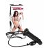 You2Toys - Nadmuchiwany Strap-On z silikonowym dildem (czarny)