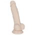 You2Toys - Silikonowy dildo z przyssawką - średni, naturalny