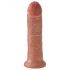 King Cock 8 Dildo (20 cm) - ciemny naturalny