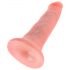 King Cock 5 - naturalny dildo (13 cm)