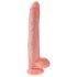 King Cock 14 olbrzymi dildo (35cm) - naturalny