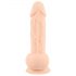 Silexd 9,5 - dildo z przyssawką - 24 cm (naturalny)