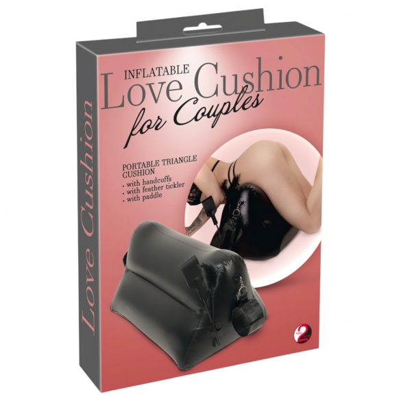 You2Toys Love Cushion - zestaw seks-poduszek dmuchanych (czarny)