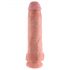 King Cock 11 - naturalny przyssawka dildo z jądrami (28cm)