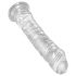 King Cock Clear 8 - przyssawkowy duży dildo (20 cm)