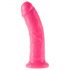 Dillio 8 - realistyczny dildo z przyssawką (20 cm) - różowy