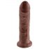 King Cock 8 Dildo (20 cm) - brązowy