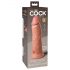 King Cock Elite 8 - Przygniatający, naturalny dildos (20 cm)