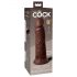 Król Cock Elite 8 – realistyczny dildo z przyssawką (20cm) – brązowy