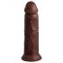 Król Cock Elite 8 – realistyczny dildo z przyssawką (20cm) – brązowy