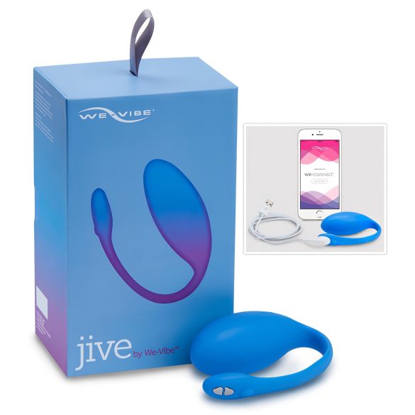 We-Vibe Jive - smart wibrotorebka z akumulatorem (niebieska)