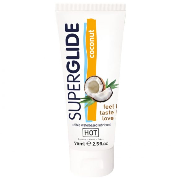 HOT Superglide Kokos - jadalny lubrykant (75ml)