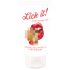 Lick it! - 2w1 jadalny lubrykant - szampan/truskawka (50ml)