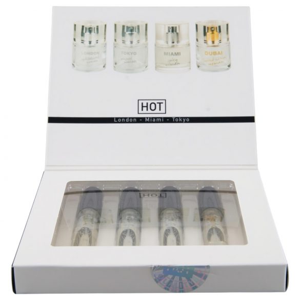 Zestaw perfum HOT LMTD dla kobiet (4x5ml)