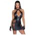 Noir - seksowna minidress z gorsetem (czarna) - M