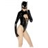 Black Velvet - zmysłowe body Batwoman (czarne) - XL