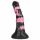 Bad Horse silicone dildo 18cm (czarno-różowy)