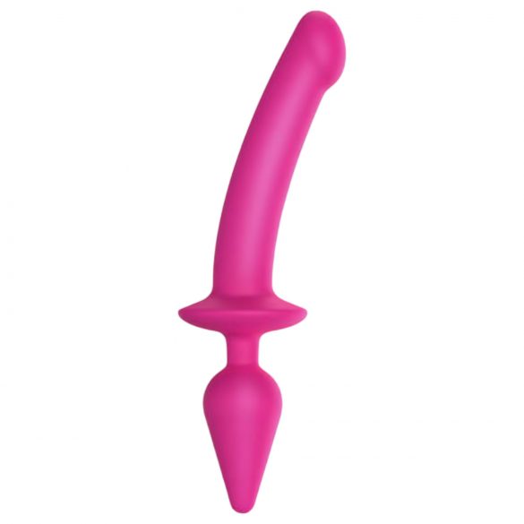 Strap-on-me Switch Półrealistyczny XXL - 2w1 dildo (różowy)