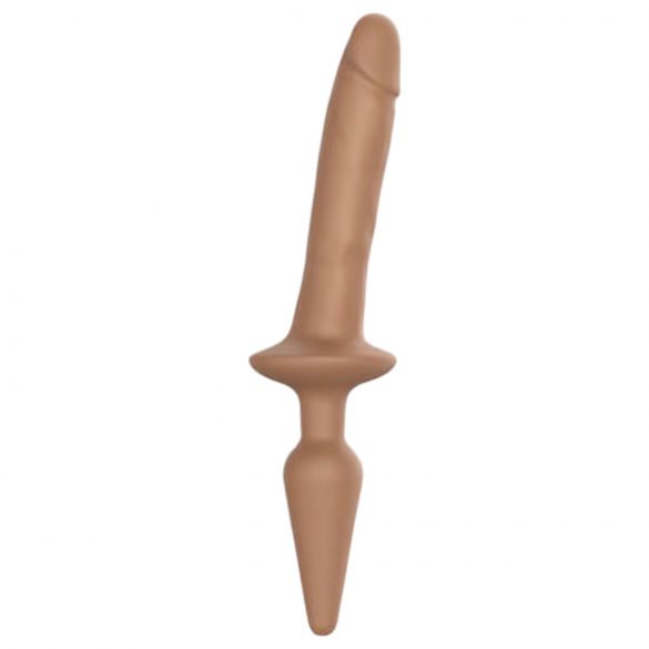 Strap-on-me Switch Realistic S - 2w1 silikonowy dildo (naturalny)