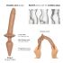 Strap-on-me Switch Realistic S - 2w1 silikonowy dildo (naturalny)