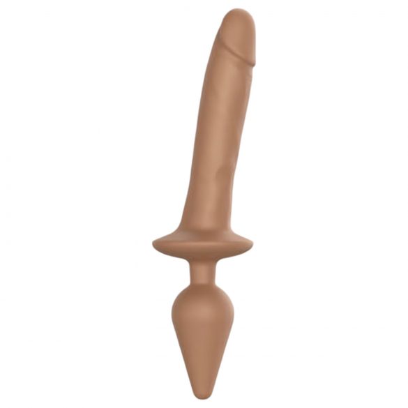 Strap-on-me Switch Realistic L - 2w1 silikonowy dildo (naturalny)