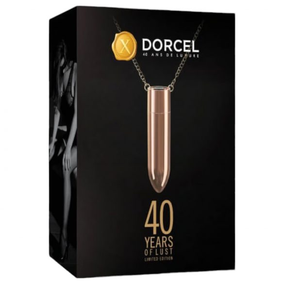 Dorcel - wodoodporny wibrujący naszyjnik (rosegold)