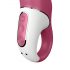 Satisfyer Petting Hippo - wodoodporny wibrator (magenta)