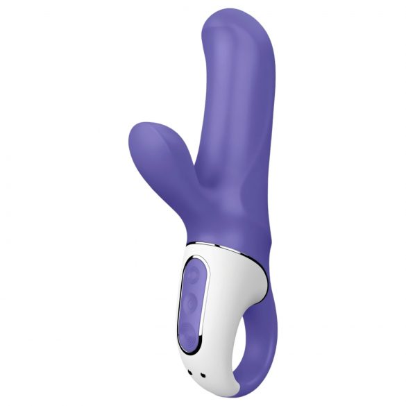 Satisfyer Magic Bunny - wodoodporny, akumulatorowy wibrator z zajączkiem (niebieski)