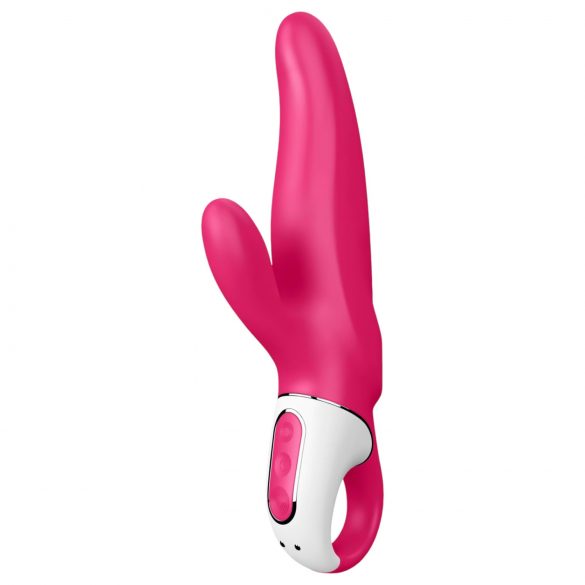 Satisfyer Pan Królik - wodoodporny wibrator z wypustką na łechtaczkę (różowy)