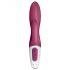 Satisfyer Heated Affair - ciepły, czerwony wibrator z ramieniem łechtaczkowym