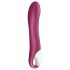 Satisfyer Big Heat - akumulatorowy G-punkt z podgrzewaniem (czerwony)