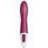 Satisfyer Big Heat - akumulatorowy G-punkt z podgrzewaniem (czerwony)