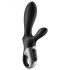 Satisfyer Heat Climax+ - czarny, inteligentny, grzewczy wibr. analny z ramieniem