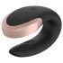 Satisfyer Double Love - inteligentny wibrator dla par (czarny)