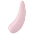 Satisfyer Curvy 2+ - inteligentny różowy wibrator z powietrznymi falami