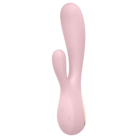 Satisfyer Mono Flex - inteligentny wodoodporny wibrator (jasny róż)