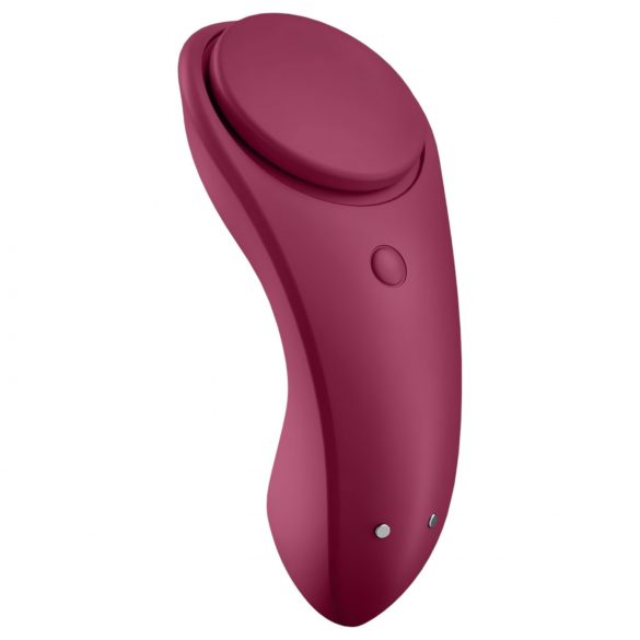 Satisfyer Sexy Secret - wodoodporny wibrujący majtkowy (czerwony)