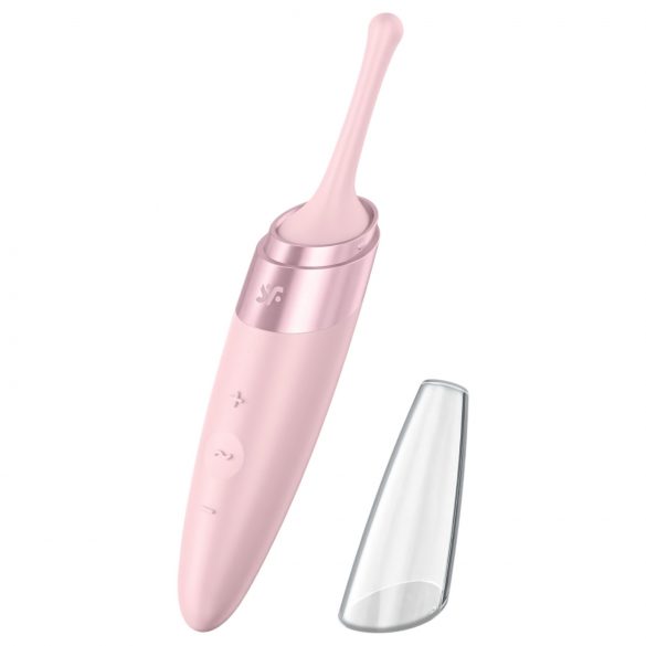 Satisfyer Twirling Delight - wodoodporny stymulator łechtaczki (różowy)