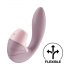 Satisfyer Supernova - akumulatorowy 2w1 masażer (różowy)