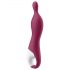 Satisfyer A-Mazing 1 - akumulatorowy wibrator A-punkt (czerwony)