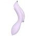 Satisfyer Curvy Trinity 2 - fioletowy wibrator 2w1 z falą powietrzną