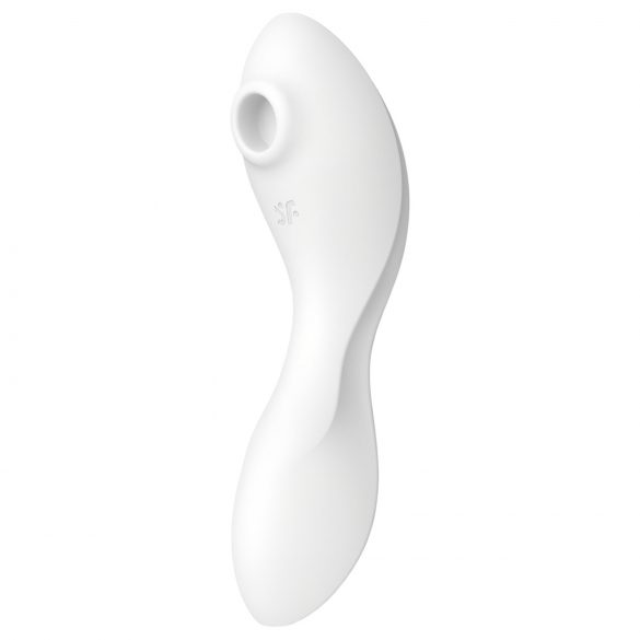 Satisfyer Curvy Trinity 5+ - inteligentny wibrator 2 w 1 (biały)