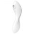 Satisfyer Curvy Trinity 5+ - inteligentny wibrator 2 w 1 (biały)