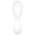 Satisfyer Curvy Trinity 5+ - inteligentny wibrator 2 w 1 (biały)