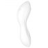 Satisfyer Curvy Trinity 5+ - inteligentny wibrator 2 w 1 (biały)