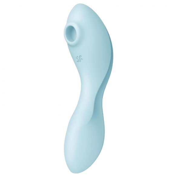 Satisfyer Curvy Trinity 5+ - inteligentny wibrator 2w1 (niebieski)