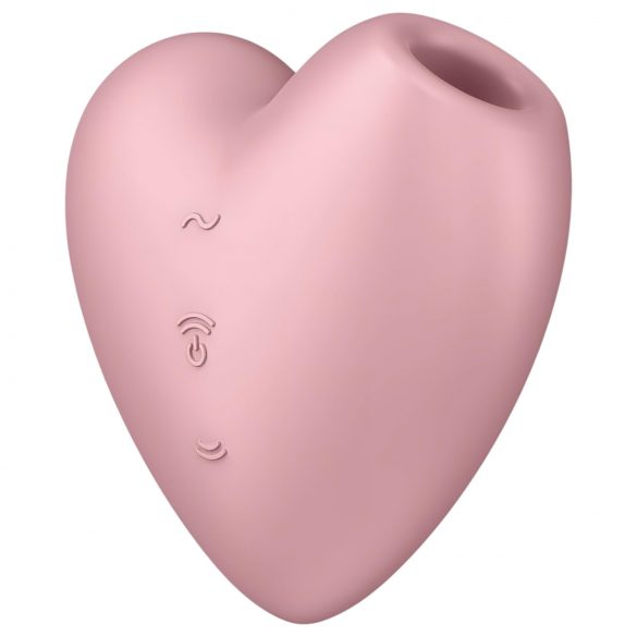 Satisfyer Cutie Heart - różowy wibrator łechtaczkowy z akumulatorem