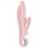 Satisfyer Air Pump Bunny 3 - pompowany wibrator (różowy)